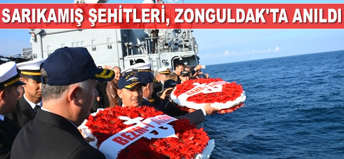 Karadeniz Ereğli’de Sarıkamış Şehitleri anıldı