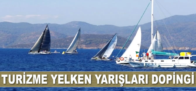 Göcek’te yelken yarışları turizmcilerin yüzünü güldürdü
