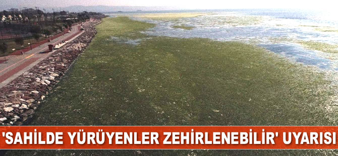 ‘İzmir Körfezi temizlenmezse sahilde yürüyenler zehirlenebilir’ uyarısı