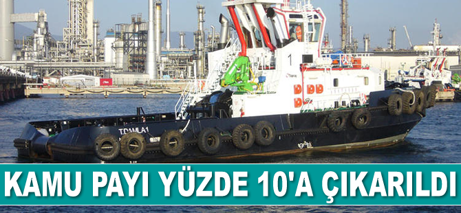 Kılavuz ve Römorkör hizmetlerinden alınan kamu payı yüzde 10’a çıkarıldı