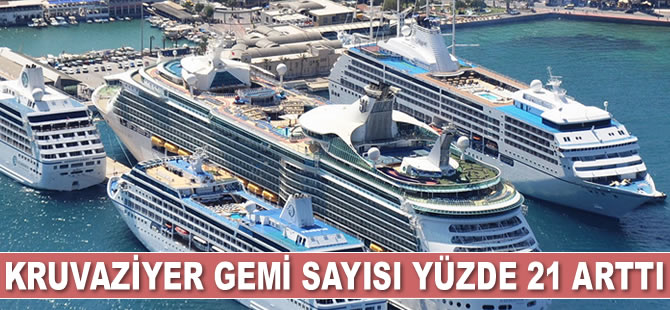 Kuşadası Ege Port Limanı’na bu yıl 152 kruvaziyer demirledi