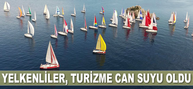 Yelkenliler, Marmaris turizmine can suyu oldu