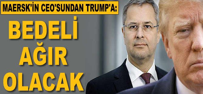 Maersk CEO'su Soren Skou: Ticaret savaşlarının bir bedeli olacak