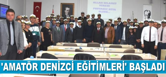 Tekirdağ’da ‘Amatör Denizci Eğitimleri’ başladı