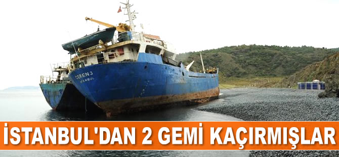 İstanbul'dan kaçırılan gemileri Yalova’da parçalamaya çalışanlar yakalandı