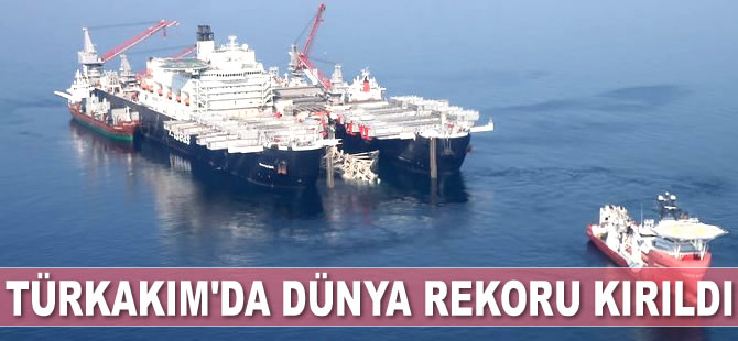 TürkAkım Projesi’nde dünya rekoru kırıldı