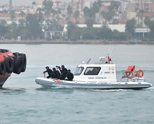 Mersin’deki ‘Gemi Kaçırılmasına Müdahale Tatbikatı’ nefes kesti