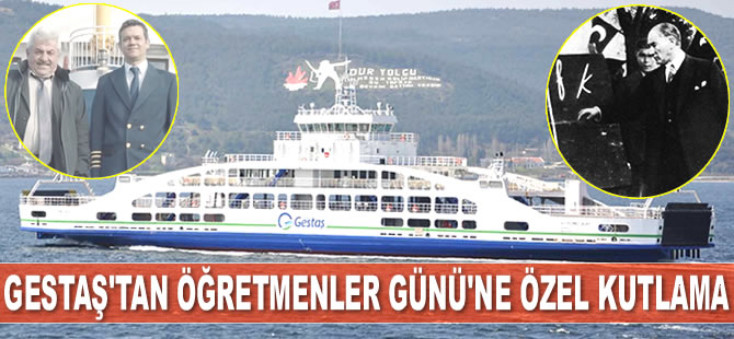 Gestaş’tan 24 Kasım Öğretmenler Günü’ne özel kutlama
