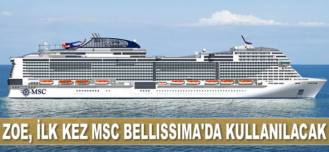 Dünyanın ilk dijital cruise asistanı ZOE, ilk kez MSC Bellissima'da kullanılacak