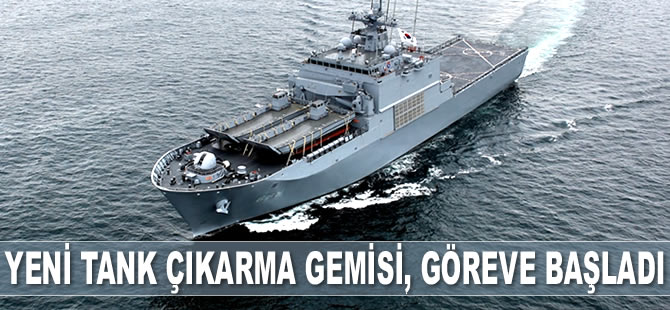 LTS-2 tank çıkarma gemisi, Kore Donanması’nda göreve başladı