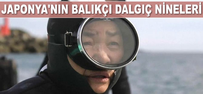 Japonya’nın balıkçı dalgıç nineleri, izleyenleri hayrete düşürüyor