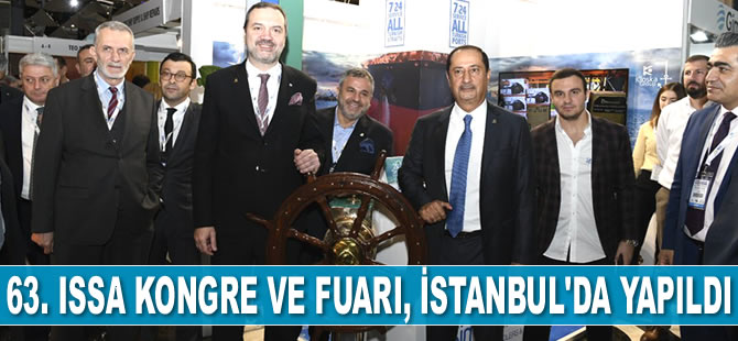 63. Uluslararası Gemi Tedarikçileri ve Servisleri Birliği Kongre ve Fuarı, İstanbul'da yapıldı