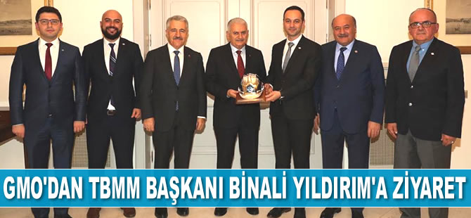 Gemi Mühendisleri Odası’ndan TBMM Başkanı Binali Yıldırım’a ziyaret