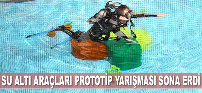 Roboik 2018 Su Altı Araçları Prototip Yarışması sona erdi