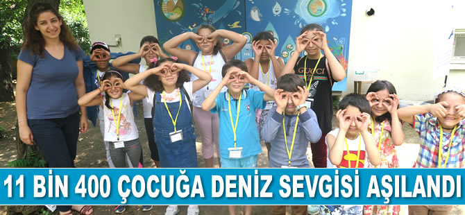 TURMEPA, 8 yılda 11 bin 400 çocuğa deniz sevgisi aşıladı