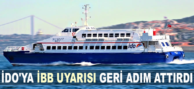 İDO'nun geri adım atmasındaki gerçek ortaya çıktı