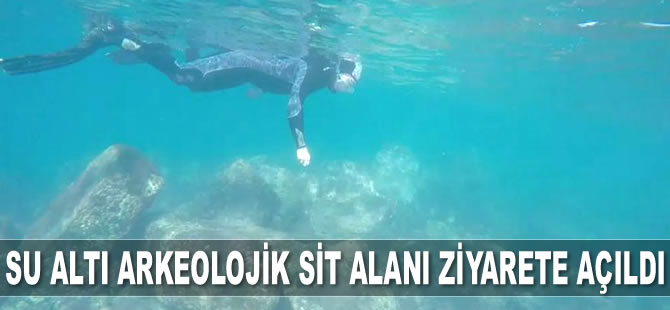 Fransa'nın tek su altı arkeolojik sit alanı ziyarete açıldı