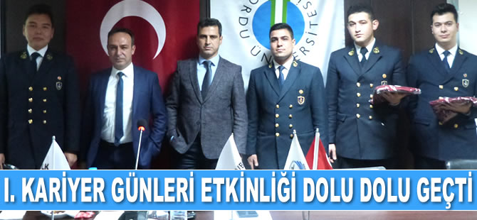 Ordu Üniversitesi Fatsa Deniz Bilimleri Fakültesi I. Kariyer Günleri etkinliği dolu dolu geçti