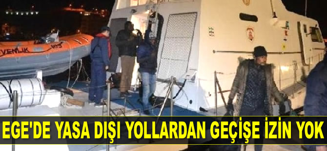 İzmir’de 163 kaçak göçmen yakalandı
