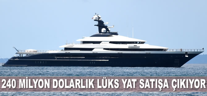 240 milyon dolarlık Equanimity adlı lüks yat satışa çıkıyor
