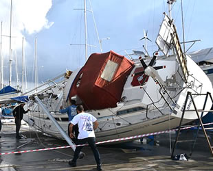Marmaris'te hortumun verdiği hasar 8 milyon lira olarak açıklandı