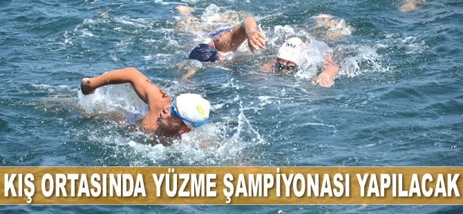 Marathon Masters Kış Kupası Açık Su Yüzme Şampiyonası, 30 Aralık’ta İzmir’de yapılacak