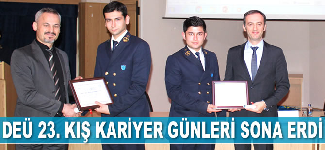 Dokuz Eylül Üniversitesi Denizcilik Fakültesi 23. Kış Kariyer Günleri sona erdi