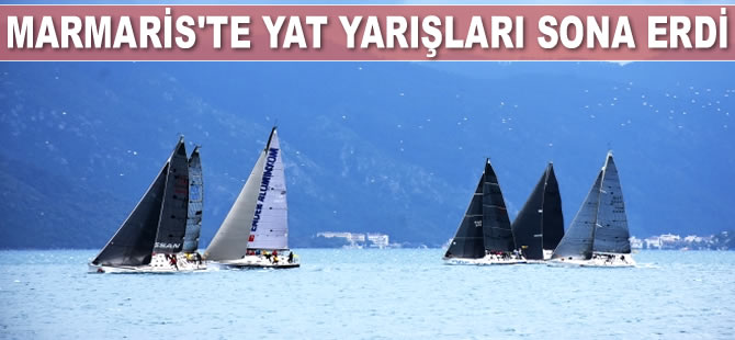Marmaris’te Burhanettin Tekdağ Yıl Sonu Kupası Yat Yarışları sona erdi