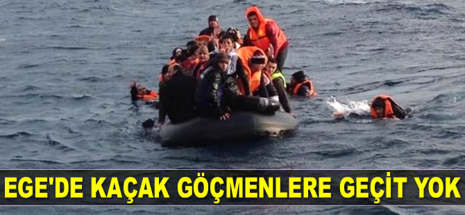 Dikili’de 44 kaçak göçmen yakalandı