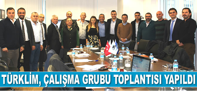 TÜRKLİM, genel Kargo ve dökme kuru yük çalışma grubu toplantısı yapıldı