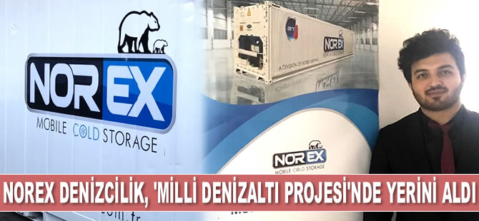 Norex Denizcilik, 'Milli Denizaltı Projesi'nde yerini aldı