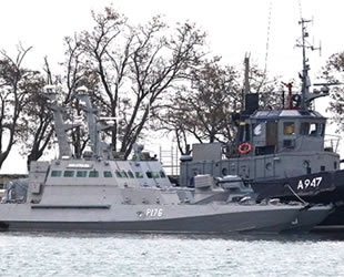 Ukrayna savaş gemileri, 'Hayalet Modu'nda Kerç Boğazı’nı geçmeye çalışmış