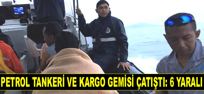 Malezya’da petrol tankeri ve kargo gemisi çatıştı: 6 yaralı