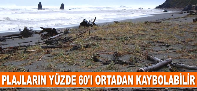 Plajların yüzde 60'ı ortadan kaybolabilir