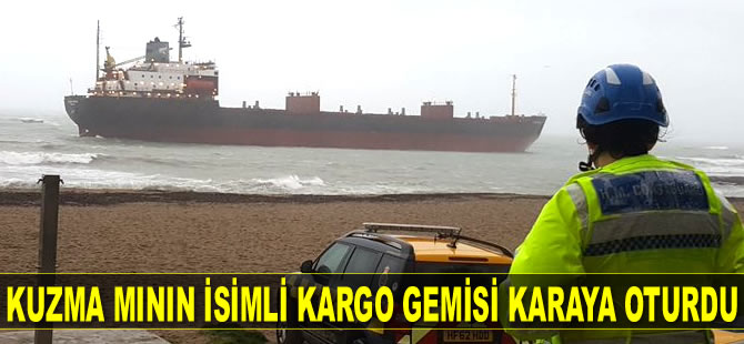 ‘Kuzma Minin’ isimli Rus kargo gemisi İngiltere’de karaya oturdu