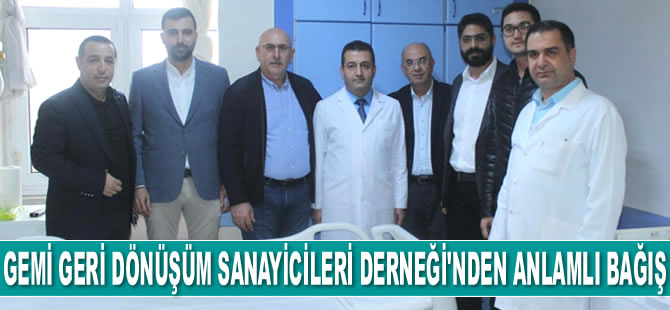 GEMİSANDER, Aliağa Devlet Hastanesi’ne 16 adet ortopedik yatak bağışında bulundu