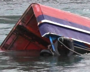 Marmara Ereğlisi’nde balıkçı teknesi battı