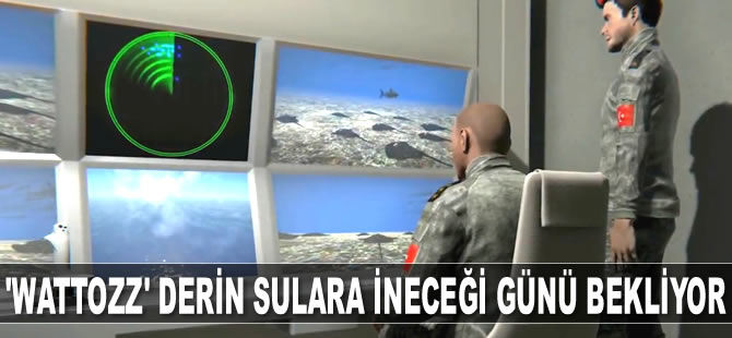 Silahlı İnsansız Deniz Aracı ‘Wattozz’ derin sulara ineceği günü bekliyor