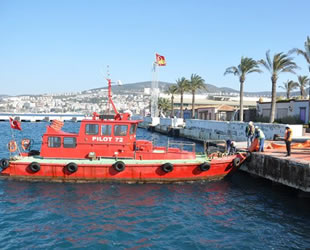 Ege Port Limanı'nda deniz kirliliğine müdahale tatbikatı yapıldı