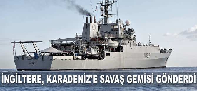 İngiltere, HMS Echo isimli savaş gemisini Karadeniz'e gönderdi