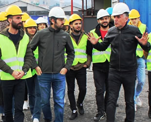 RTEÜ öğrencileri, HOPAPORT’a teknik gezi düzenlediler