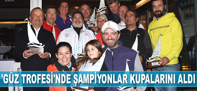 Bodrum Açık Deniz Yelken Kulübü Güz Trofesi Yarışları sona erdi