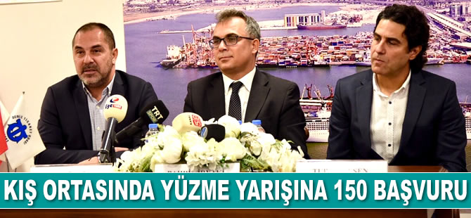 Kış Kupası Açık Su Yüzme Yarışları’na 150 kişi başvurdu