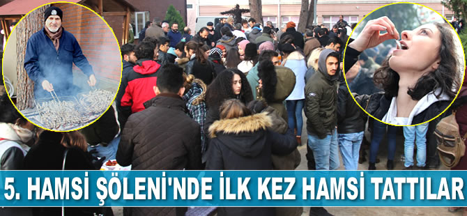OMÜ Güzel Sanatlar Fakültesi'nde 5. Hamsi Şöleni gerçekleştirildi