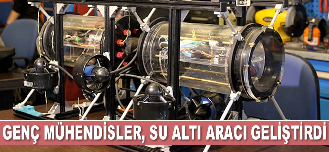 İTÜ Robotik Kulübü'nün genç mühendisleri, su altı aracı geliştirdi