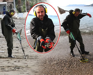 Fethiye’de turistler gitti, takıları definecilere kaldı