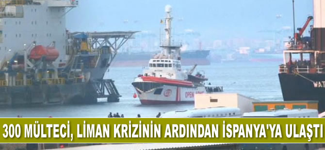 Open Arms gemisi, liman krizinin ardından İspanya'ya ulaştı