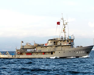 TCG Çeşme’nin rotası Rumlar’ı rahatsız etti