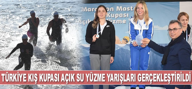 Türkiye Kış Kupası Açık Su Yüzme Yarışları gerçekleştirildi