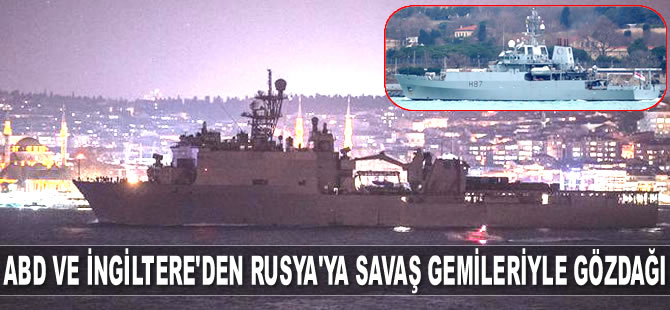 'HMS Echo' İngiltere’ye döndü, 'USS Fort MCHenry' Karadeniz’e açıldı